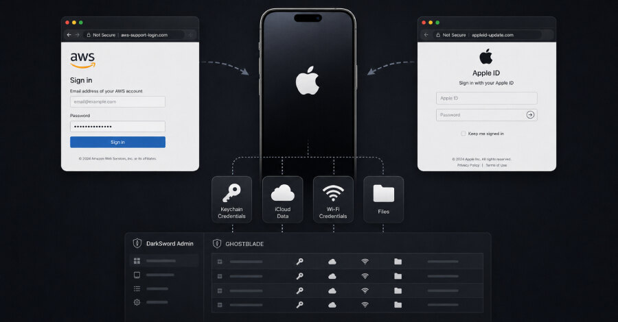 Утёкший набор DarkSword используют для атак на iPhone через фальшивые страницы входа