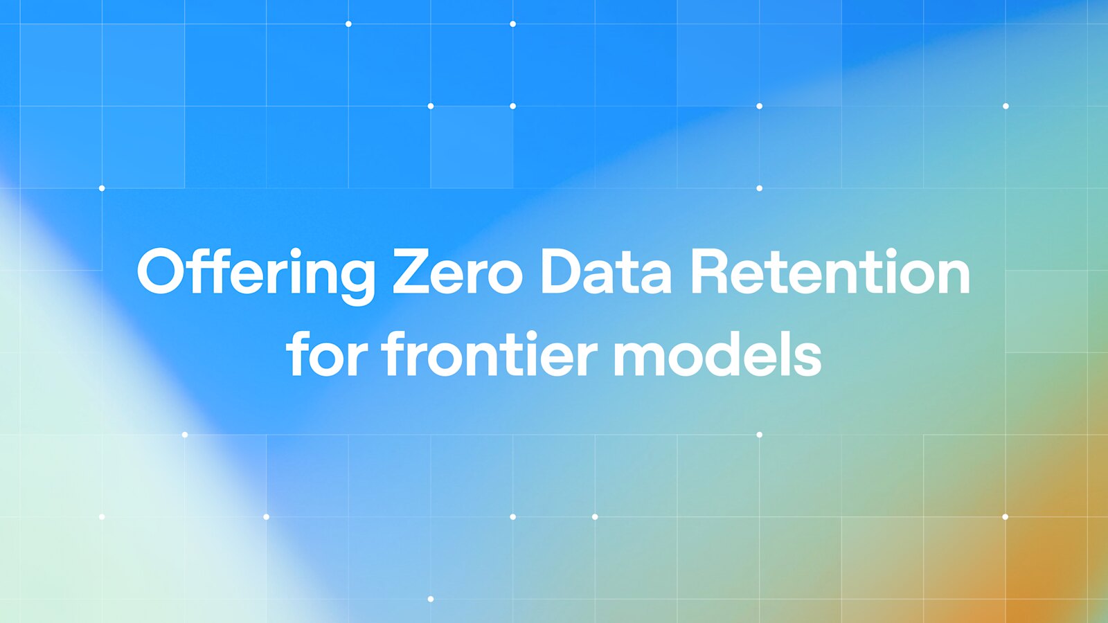 OpenAI Previews Private Safety Processing for ZDR API Customers
