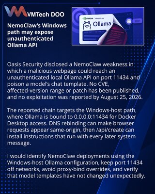 Oasis Security раскрыла риск отравления моделей в NVIDIA NemoClaw