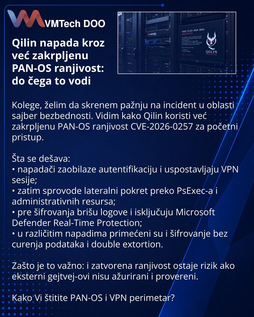 Qilin Exploits a Patched PAN-OS Vulnerability: What It Means