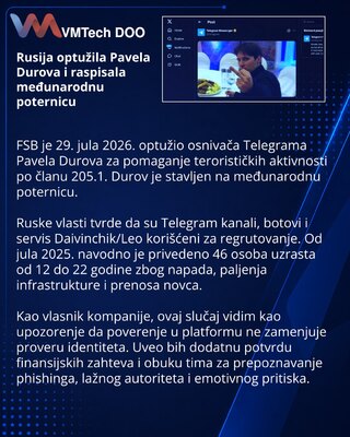 Павла Дурова объявили в розыск по обвинению в содействии террористической деятельности