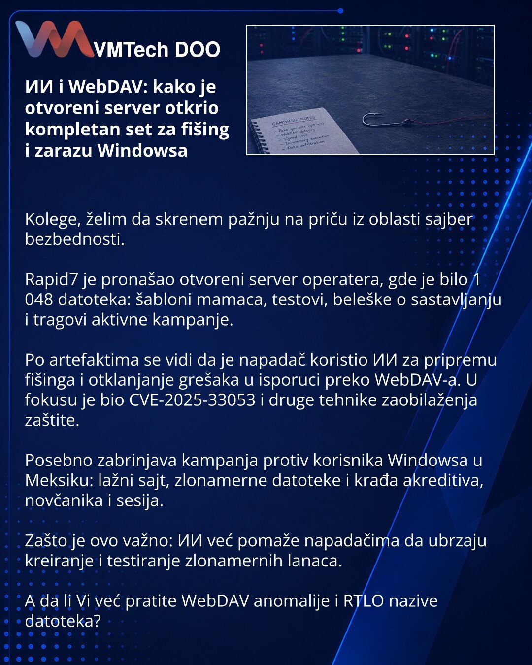 AI and WebDAV: how an exposed server handed over a full phishing and Windows infection toolkit