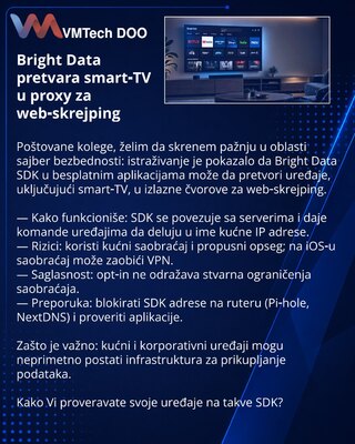 Bright Data turns smart TVs into proxies for web scraping
