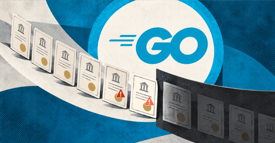 Go urgent releases reject certificate chains using eight CA keys