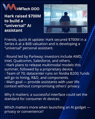 Hark raised $700M to build a “universal” AI assistant