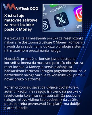 X Probes Password-Reset Wave Following X Money Availability