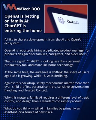 OpenAI делает ставку на семейный ИИ: ChatGPT входит в дома