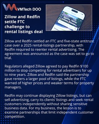 Zillow and Redfin settle FTC case over rental advertising