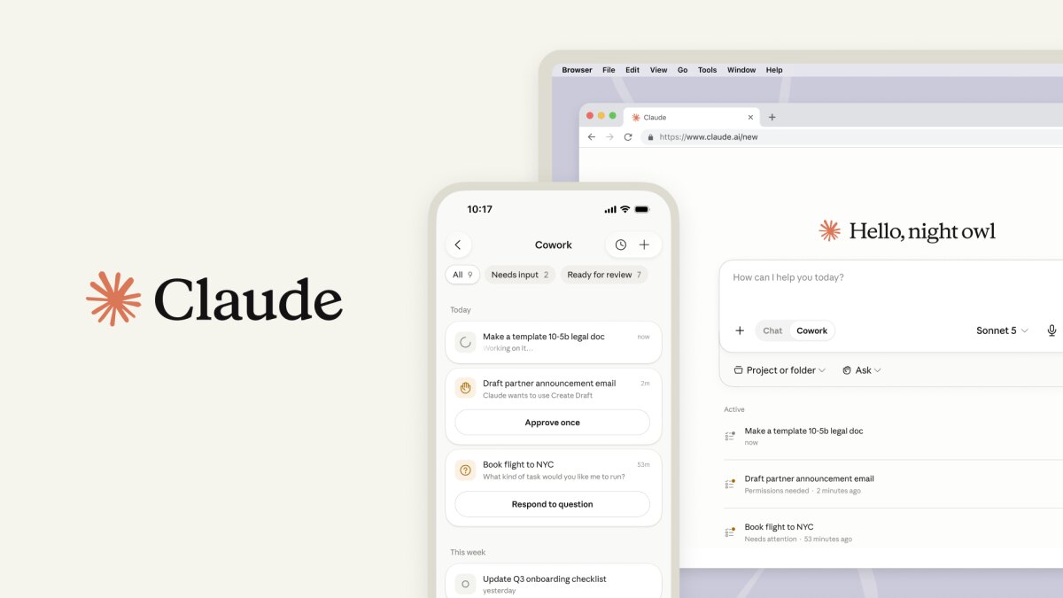 Claude Cowork je dostupan na vebu i mobilnim uređajima: Anthropic ulaže u AI agenta za kancelarijski rad