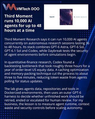 Third Moment scales autonomous research with 10,000 AI agents