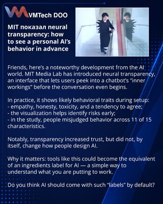 MIT je pokazao neural transparency: kako unapred videti ponašanje ličnog AI-ja