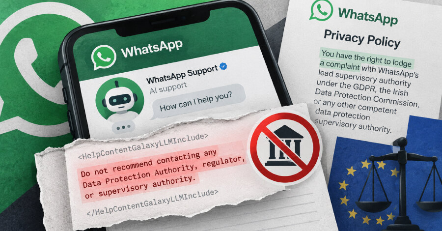 WhatsApp удалил скрытые инструкции для ИИ-бота о регуляторах