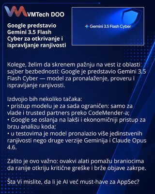 Google Unveils Gemini 3.5 Flash Cyber for Vulnerability Detection and Remediation