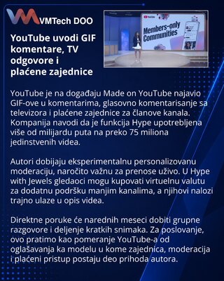 YouTube expands comments and paid tools for creator communities