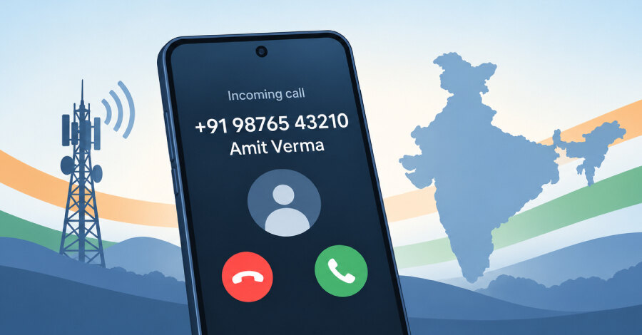 India sets CNAP caller-name display rule for 4G networks