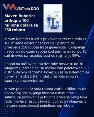 Maven Robotics привлекла $100 млн на складских роботов