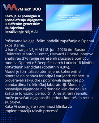 Как ИИ помог найти диагнозы в сложных генетических случаях — исследование NEJM AI