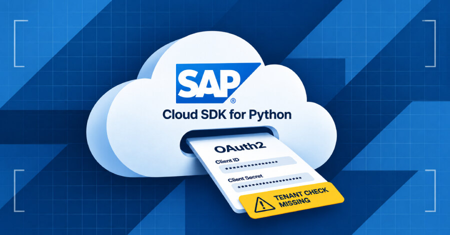 SAP исправила критическую утечку OAuth2-учётных данных в Python SDK