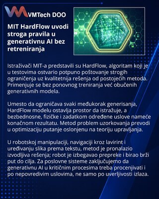 MIT-ov HardFlow za generativnu AI sa strogim ograničenjima