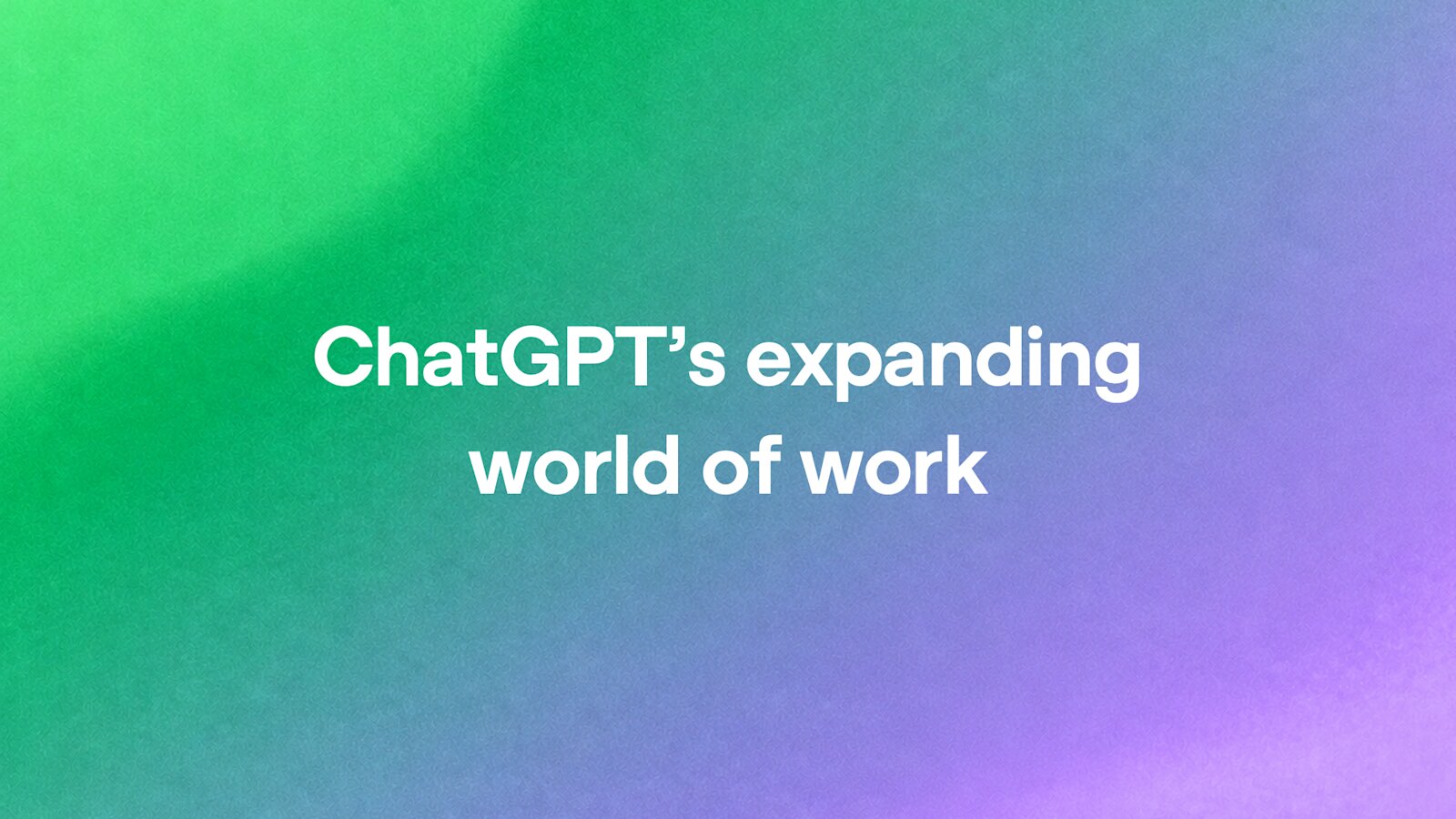 OpenAI открыла данные о рабочих задачах пользователей ChatGPT