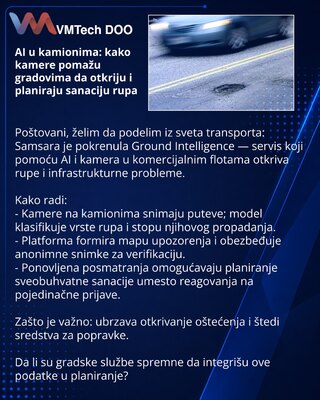 AI in Trucks: How Cameras Help Cities Detect and Plan Pothole Repairs