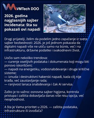 2026. godina najglasnijih sajber incidenata: šta su pokazali ovi napadi