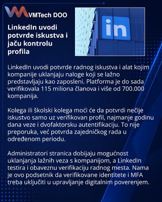 LinkedIn усиливает проверку опыта и борьбу с ложными профилями
