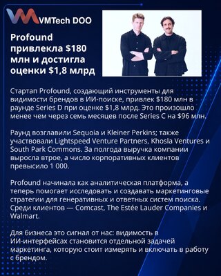 Profound dostigao vrednost od 1,8 milijardi dolara kroz AEO softver