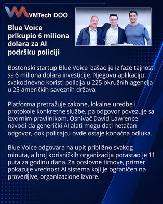 Blue Voice raises $6 million for police policy guidance AI
