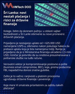 Sri Lanka: New Missing Payments and Risks to Public Finances