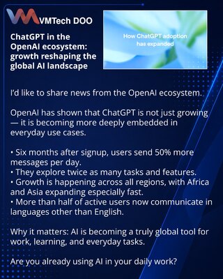ChatGPT u ekosistemu OpenAI: rast koji menja sliku globalne veštačke inteligencije