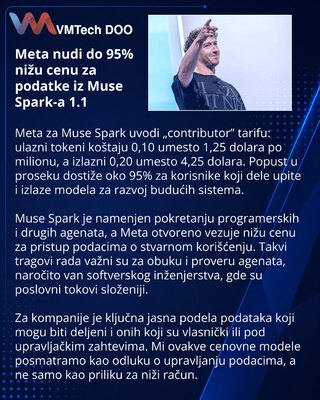 Meta предложила скидку на Muse Spark за передачу данных сессий