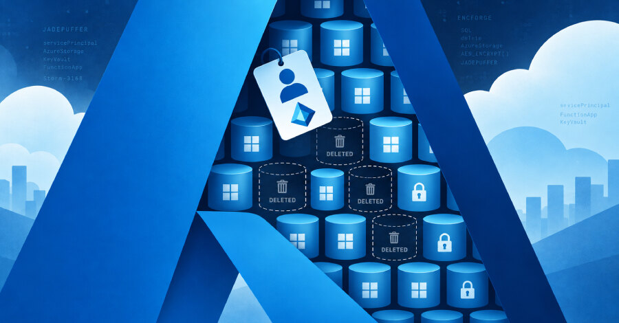 Compromised Azure service principals enabled JADEPUFFER deletions