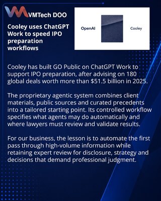 Cooley razvija GO Public za bržu pripremu IPO transakcija