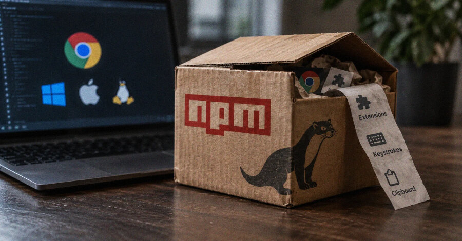 WeaselBiscuit u 13 npm paketa cilja podatke Chrome ekstenzija
