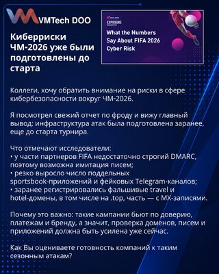 Cyber Risks for the 2026 World Cup Were Prepared Before Kickoff