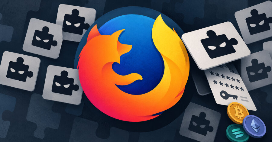 16 malicious Firefox extensions impersonated Rabby and OKX wallets