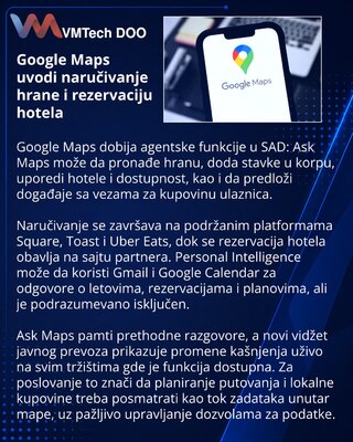 Google Maps pretvara Ask Maps u alat za naručivanje i rezervacije