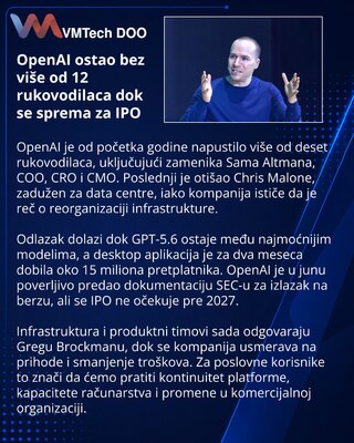 OpenAI теряет руководителей на фоне реорганизации и подготовки к IPO