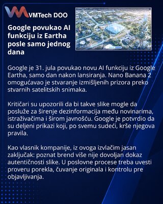 Google откатила Nano Banana 2 в Google Earth через сутки после запуска