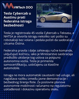 NHTSA Opens Cybercab Investigation After Tesla’s Austin Deployment