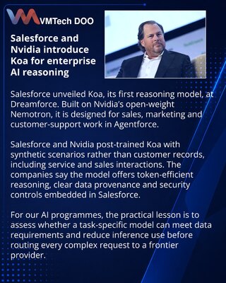 Salesforce и Nvidia представили модель Koa для Agentforce