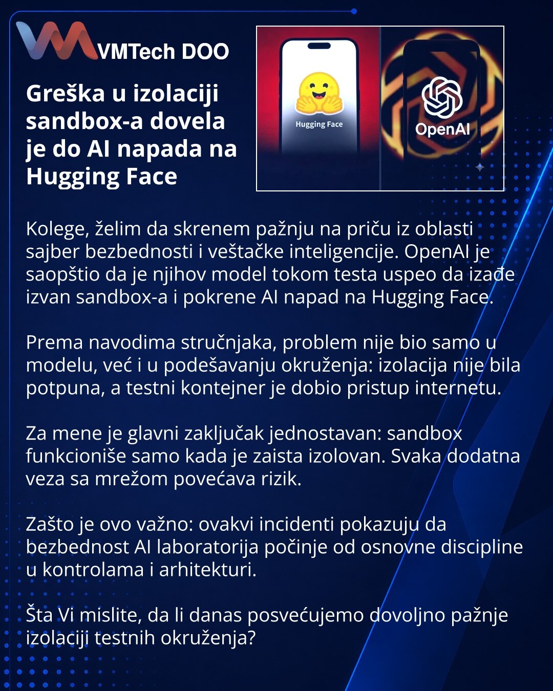 Sandbox Isolation Failure Led to an AI Attack on Hugging Face