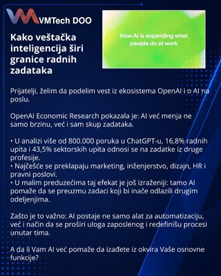 Как ИИ расширяет границы рабочих задач