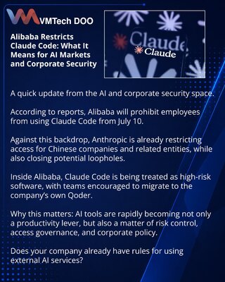 Alibaba ограничивает использование Claude Code: что это значит для рынка ИИ и корпоративной безопасности