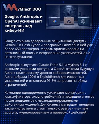 Google, Anthropic and OpenAI Expand Cyber AI Safeguards