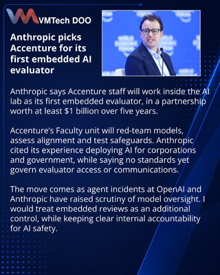 Anthropic brings Accenture inside its AI safety evaluation process