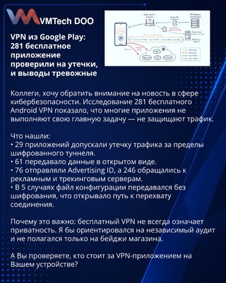 VPN iz Google Play: 281 besplatna aplikacija proverena na curenja, a zaključci su zabrinjavajući
