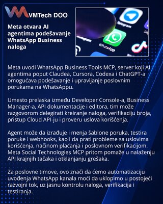 Meta adds MCP server for WhatsApp Business onboarding