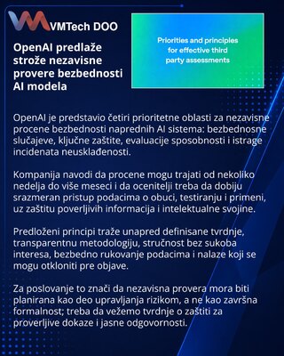 OpenAI outlines priorities for independent AI safety assessments